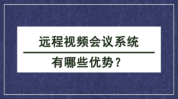 远程视频会议