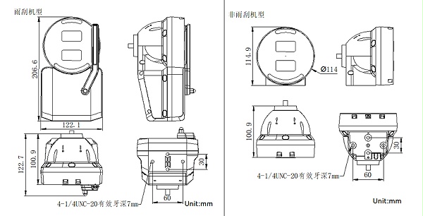 DS-2XC6026-L(R)产品尺寸