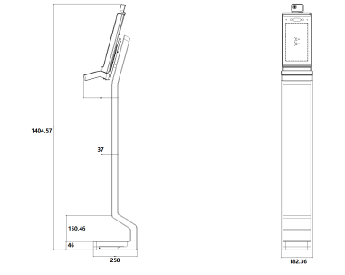 DS-K5604A-3XF/VI产品尺寸